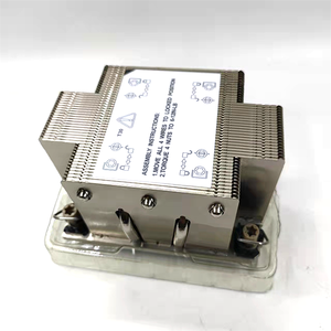 2U Server CPU Kühler FCLGA 4189 mit 2 Heatpipes Aluminium Reiß verschluss Lamellen Prozessor Luftkühlung Passive CPU Kühlkörper - Product Image 1