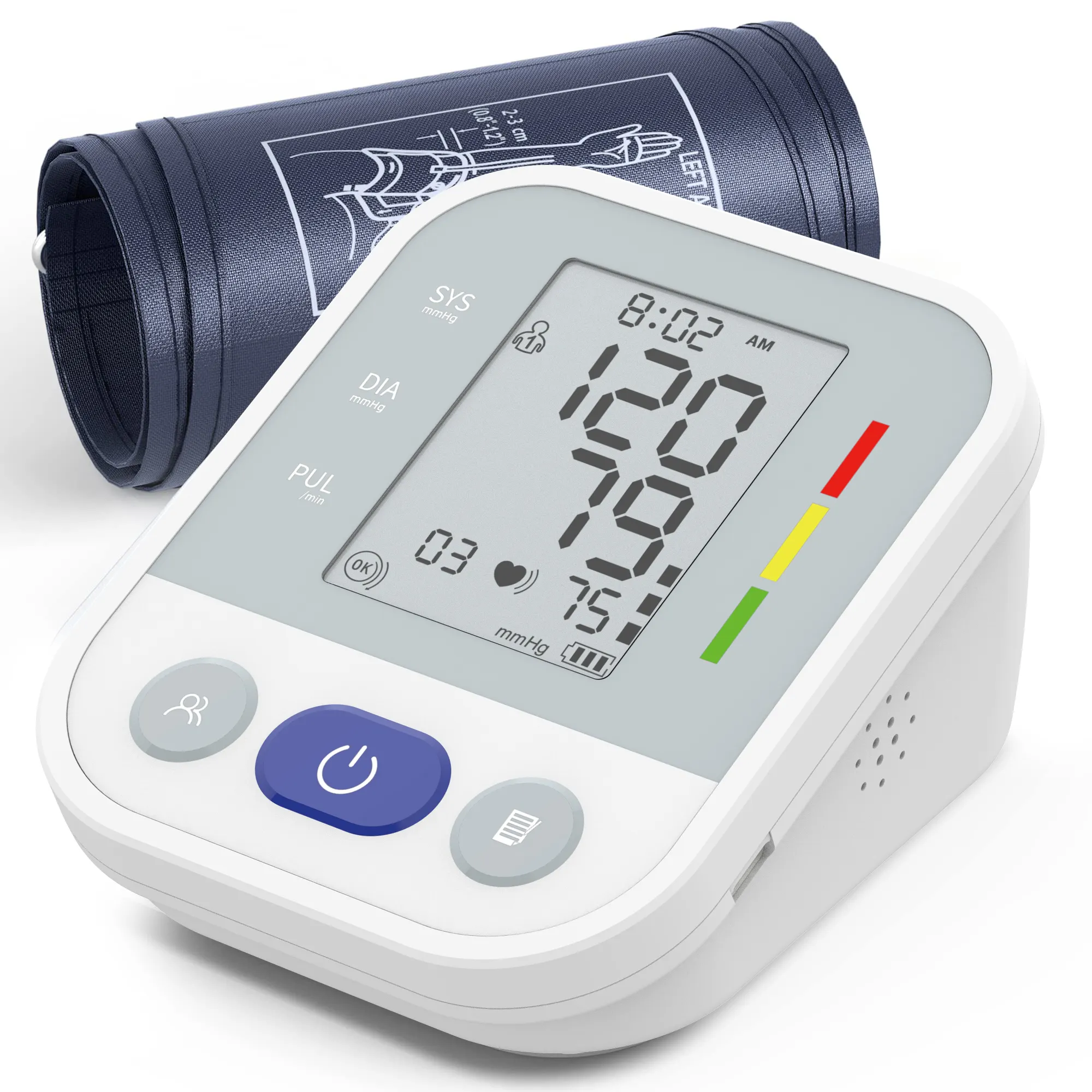 Prezzi elettronici Sphygmomanometer macchina per la pressione sanguigna BP macchina Monitor digitale per la pressione sanguigna Monitor digitale automatico BP