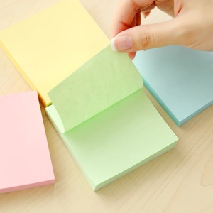 圆形透明活页记事本可爱纸质书签便签办公或学校易贴标签文具 - Product Image 3
