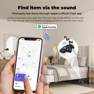 Wireless Charge BLE Tracker Find My Tag Track MFi Certified Anti Lost Position Tracking Smart Tracker Card for <strong>Apple</strong> Find My - Product Image 3