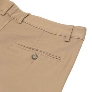 2024 Chất Lượng Cao Thời Trang Giản Dị Kaki Người Đàn Ông Của Quần Tùy Chỉnh Twill Cotton Văn Phòng Kinh Doanh <span class=keywords><strong>Chino</strong></span> Quần Cho Nam Giới - Product Image 4