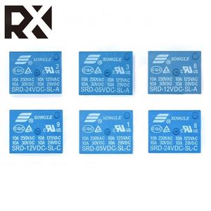รีเลย์ขา5V 12V 24V 24V 5พินรีเลย์10A 125VAC T73-5V 4Pin PCB แบบ5Pin - Product Image 2