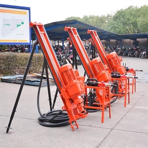 Factory Sale Anchor Slope Protection Stand Portable Pneumatic <strong>Electric</strong> DTH <strong>Drill</strong> Rig for <strong>Hard</strong> <strong>Rock</strong> Multi Angle Rotary Machine