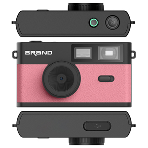 XHW New Design Q35 Screenless Digital <strong>Camera</strong> 8mp pink Color Retro Screen Free Digital <strong>Camera</strong> - Product Image 4
