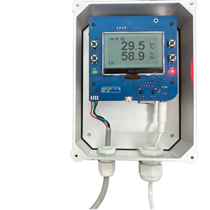 Transmisor de humedad de temperatura industrial con protocolo Modbus TCP, controlador IP68 TH, fuente de alimentación POE, registrador de datos - Product Image 1