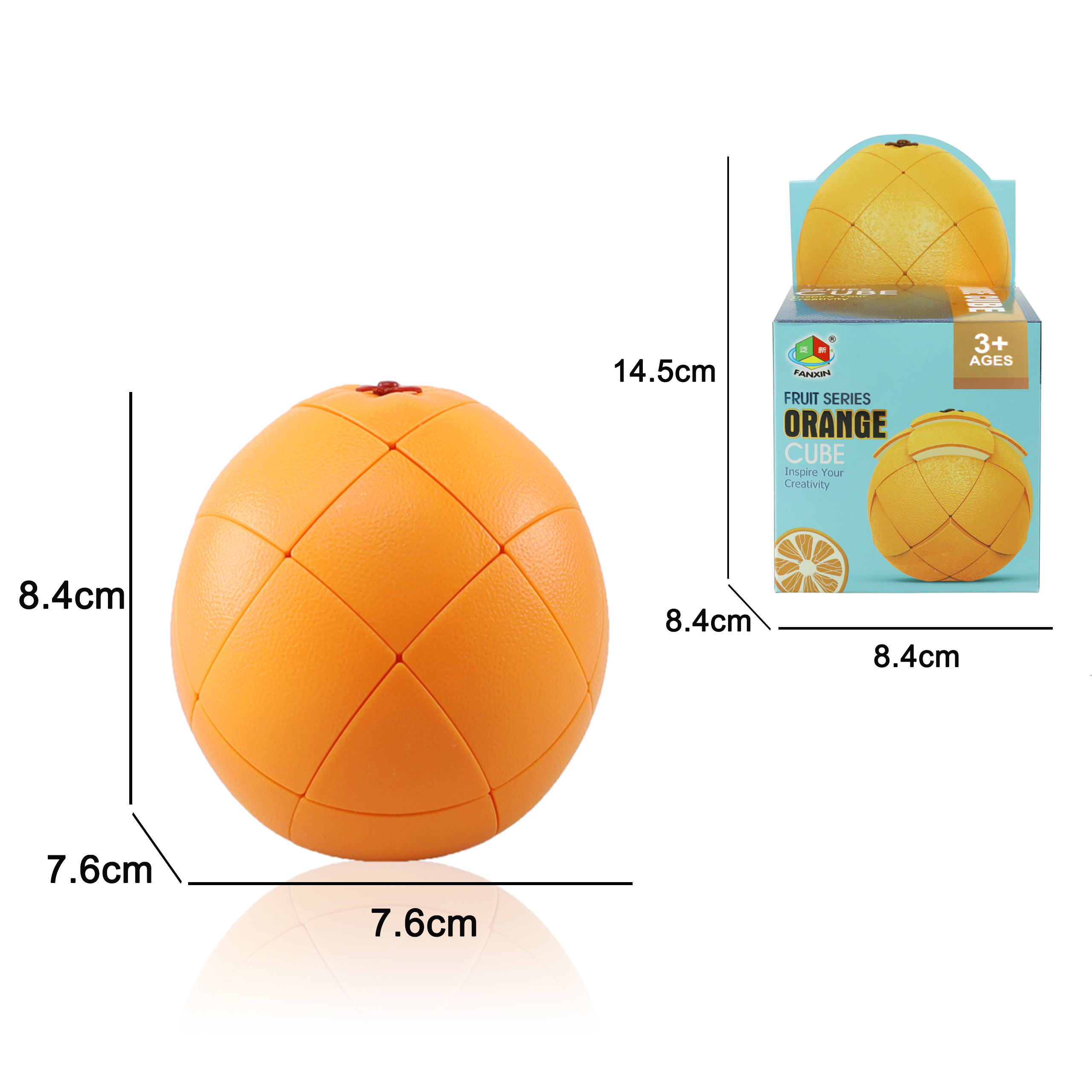 FX8814 Orange Cube