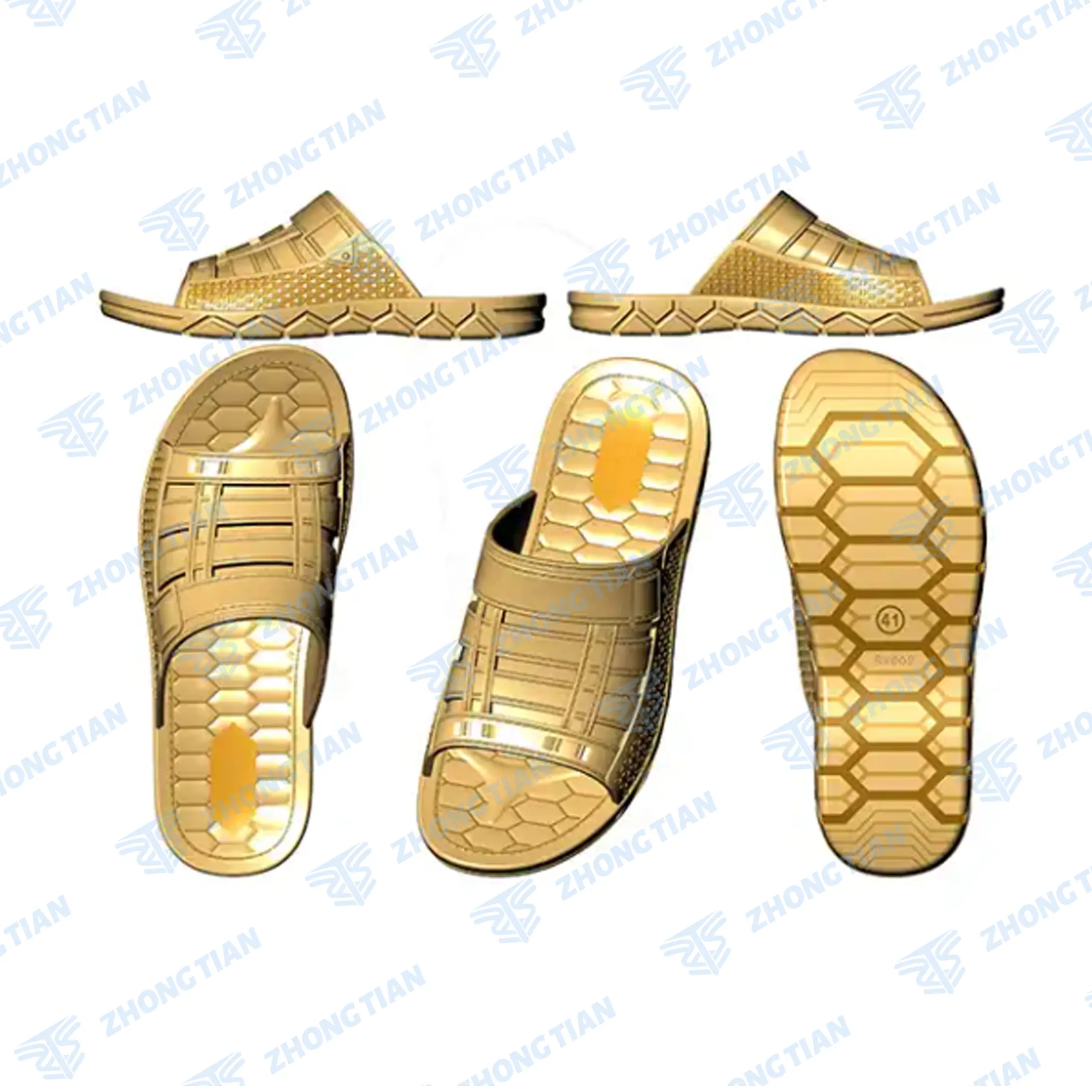 2021 novo design pvc airblowing chinelos molde para fazer sapatos