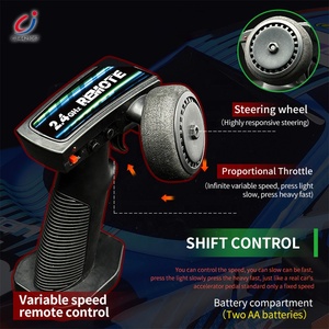Chengji rc drifting araç kiti 2.4ghz uzaktan kumanda 4wd simülasyon yarış süper sürüklenme rc araba - Product Image 4