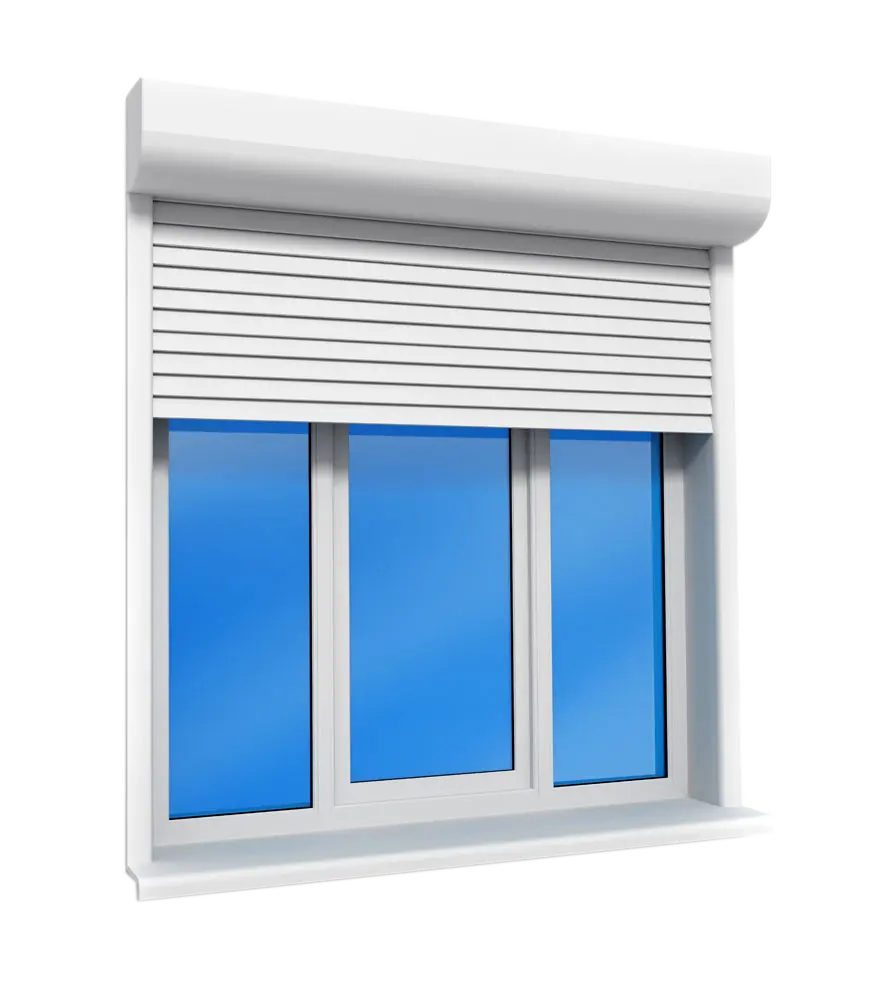 Obturador para janelas de alumínio, obturador de alumínio sem fio para janelas
