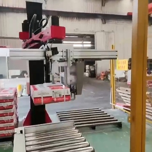 Robot paletizador de columna de 4 ejes BRTIRPZ2080A para carga/descarga, manipulación de materiales, desembalaje y paletizado