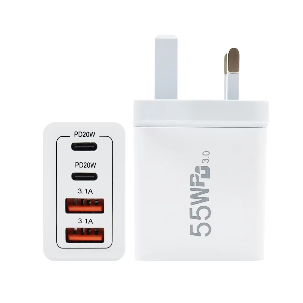 chargeur blanc uk