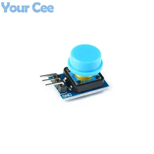 5 Stück Big Key Colour ful Button Light Touch-Schalter modul mit Hut Nicht selbstsicher nder High Level-Ausgang für Arduino