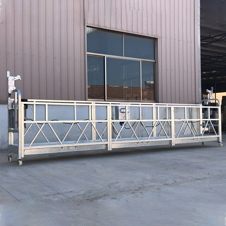 Plateforme suspendue en alliage d'aluminium
