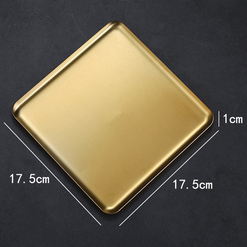 gold 17.5*17.5cm