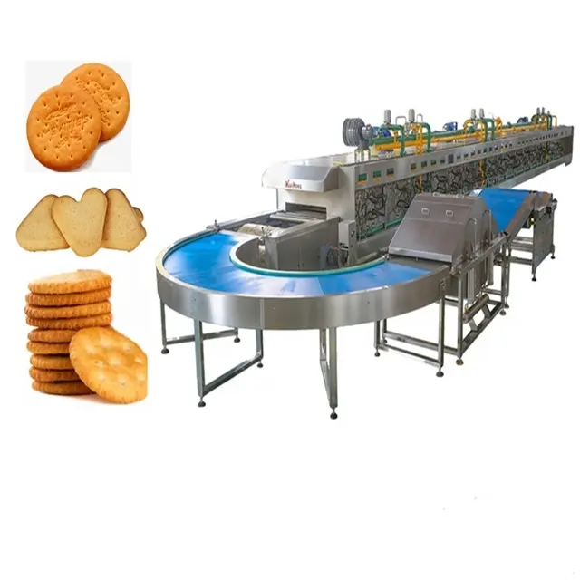 Máquina de produção de biscoitos macios KH totalmente automática