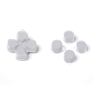 ปุ่มเปลี่ยน dpad สีเทาแบบกำหนดเองได้สองโทนสีใหม่เปลี่ยนปุ่มใบหน้าแบบไม่มีรอยประทับตัวอักษรสำหรับตัวควบคุม ps5 - Product Image 3
