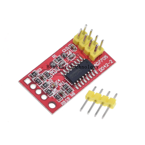 AD7705 TM7705デュアル16ビットADCデータ収集モジュール入力ゲインプログラム可能SPIインターフェイス - Product Image 2