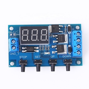 DC 6V-36V Trigger Cycle Timer Delay Relay สวิทช์วงจร MOS หลอด Pulse Generator แทนรีเลย์โมดูล ZK-J06 - Product Image 3