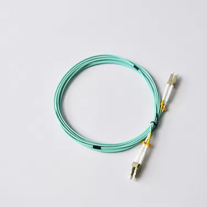 シンプレックスデュプレックスPVCLSZH屋内OM3 OM4 0.9mm 2.0mm 3.0mm ST UPC SC LCFCマルチモード光ファイバーピグテールジャンパーパッチコードケーブル - Product Image 1