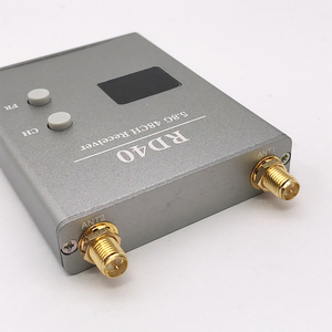 5.8ghz 48通道RD40 Raceband双分集接收器，带A/V和电源线，用于RC赛车无人机四轴飞行器FPV监视器 - Product Image 5