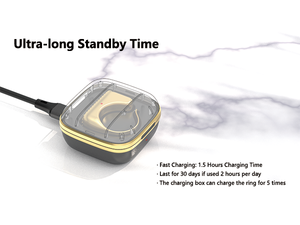 Tốt Nhất Người Bán Tùy Chỉnh Màu Hồng Kim Cương Nhẫn Tik Điều Khiển Từ Xa Scroll IOS Hoạt Động Thông Minh Không Dây Trang Turner Nhựa Thép Trường Hợp - Product Image 5