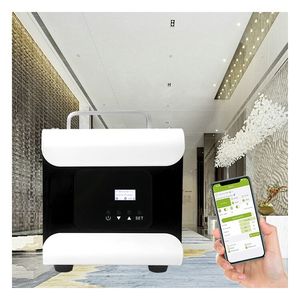 新しいデザインの商用金属水なしエッセンシャルオイル詰め替え可能なディフューザーカスタムロゴフレグランスホテル電気アロマディフューザー - Product Image 6