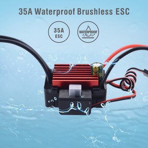 Surpass Hobby 2440 4000kv Bürstenloser Motor 35A Bürstenloser Drehzahl regler ESC Wasserdicht 2S Für 1/16 RC Car - Product Image 4