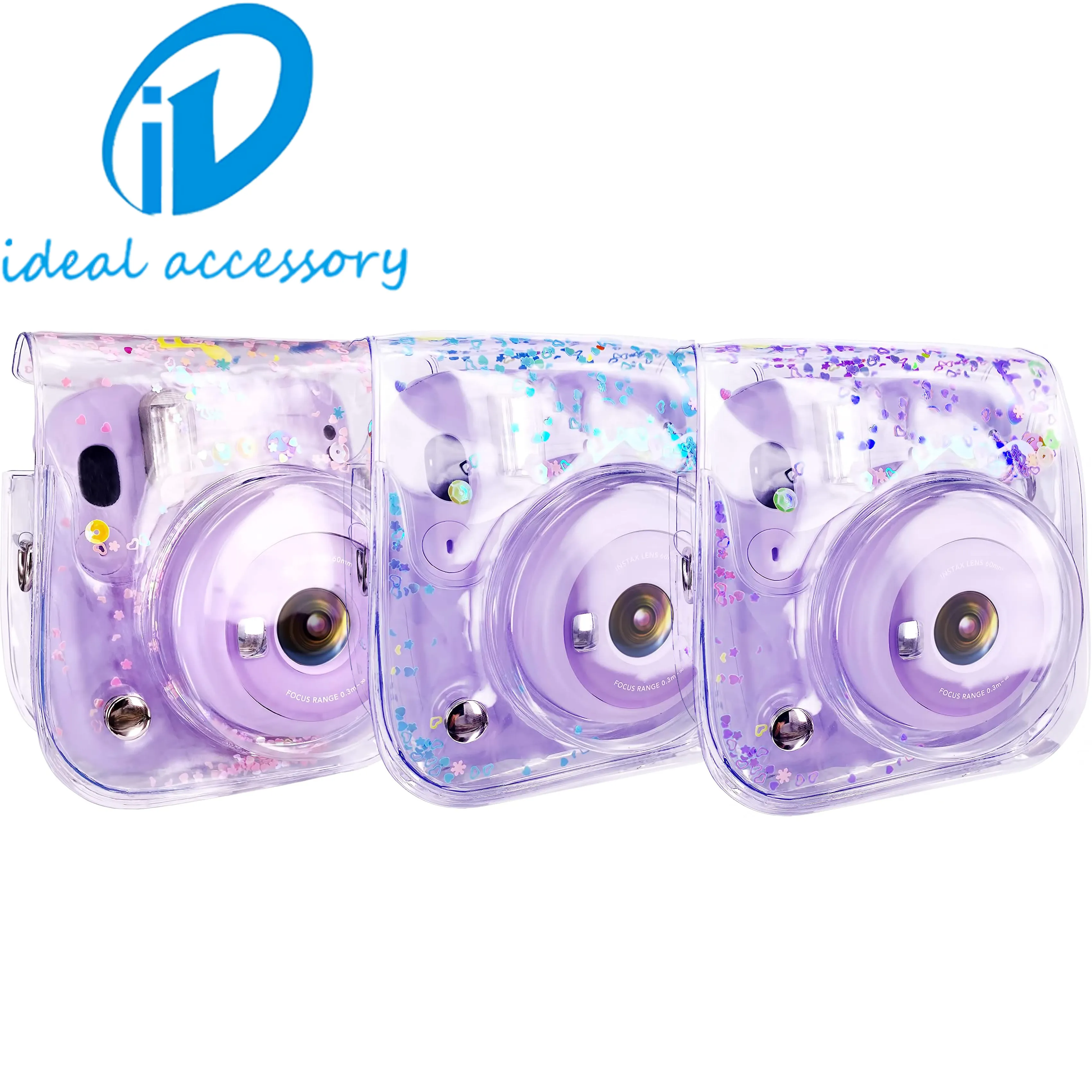 High Quality Protective Instax Mini Camera Case PU / PVC Leather Small Camera Bag For Fuji Instax Mini 11 Camera