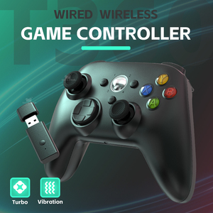 For Data Frog T360 USB Wired Gamepad Joystick Wireless for <strong>Xbox</strong> <strong>360</strong>/Slim PC Game Controller - Product Image 2