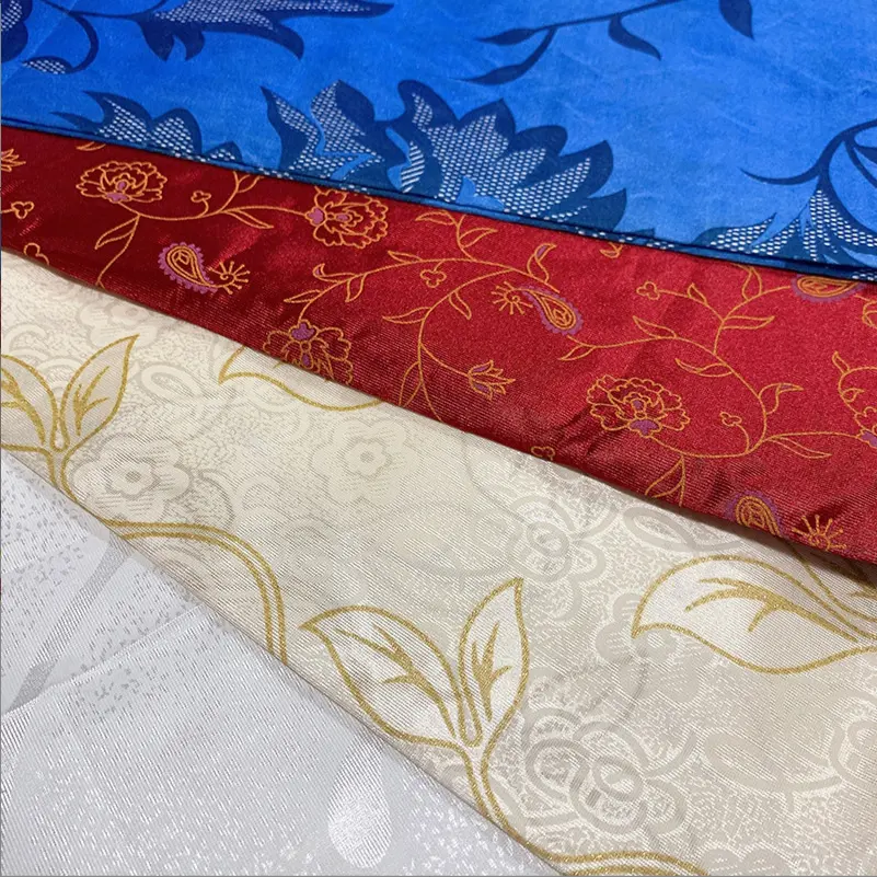 Tissu de drap de lit de matelas d'impression de coton de polyester en gros pour faire le drap de lit