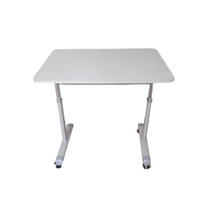 Manual Control Desk Height Adjustable Laptop <strong>Table</strong> With Wheels Mobile Standing Desk <strong>Rolling</strong> <strong>Computer</strong> Cart Heavy Duty Tray <strong>Table</strong> - Product Image 5