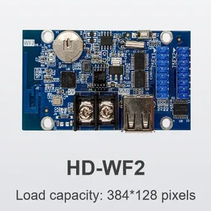 Huidu HD-WF2 HD-WF1 Красочный СИД дисплей экран Управление по Wi-Fi карты с одной или двойной линией плата управления цветом - Product Image 2