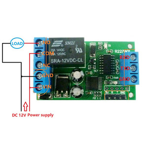 2 IN 1 RS232 & amp TTL232 interfaccia porta seriale modulo relè UART Switch PC USB MCU per Smart Home Garage door Car alarm - Product Image 5