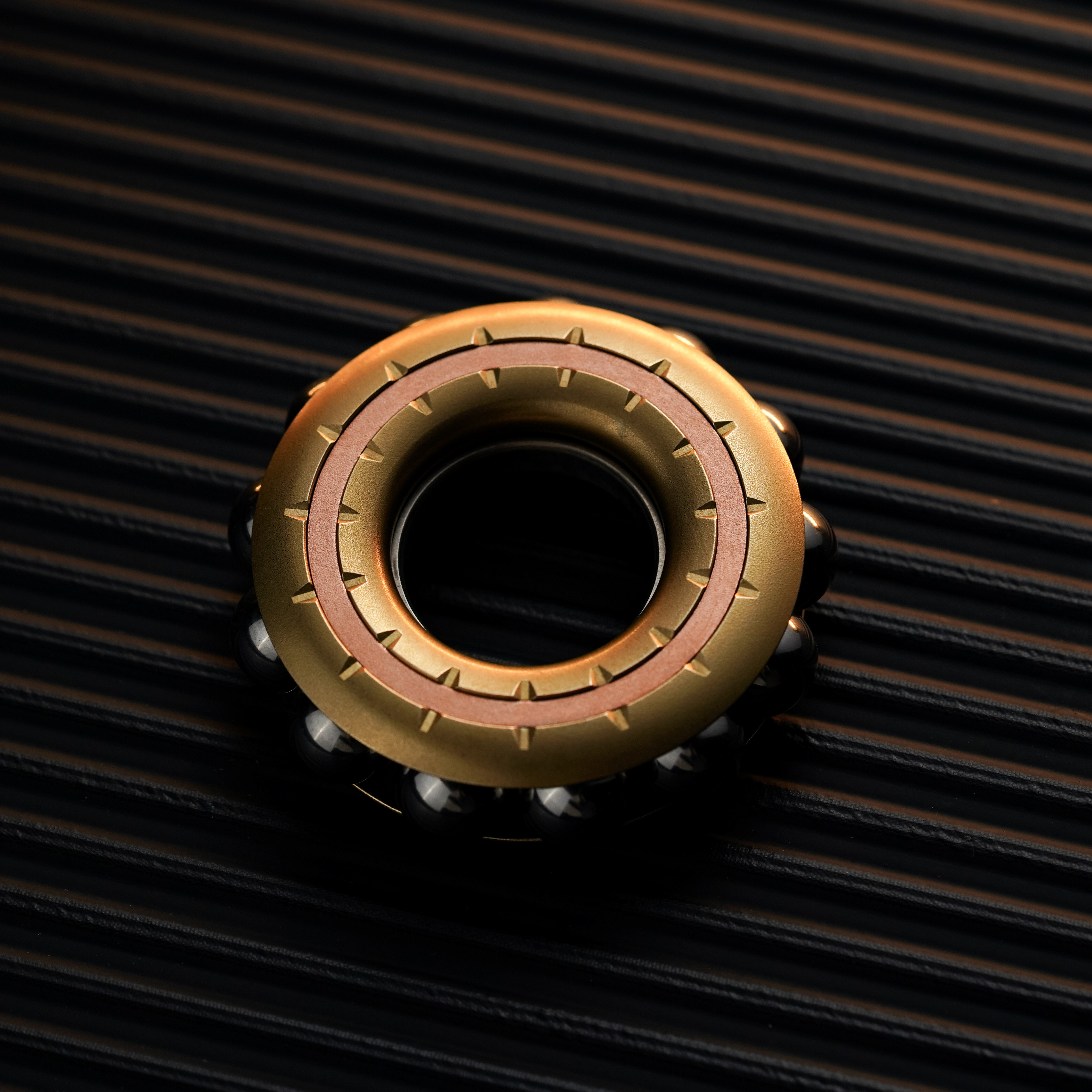 Brass body copper patch presents spare steel balls
