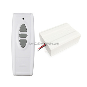 433MHz AC DC12 24V 2-Kanal-Relais schalter für drahtlose Fernbedienung Lernen Sie die Codierung für die Vorwärts umkehr des Linear antriebs - Product Image 2
