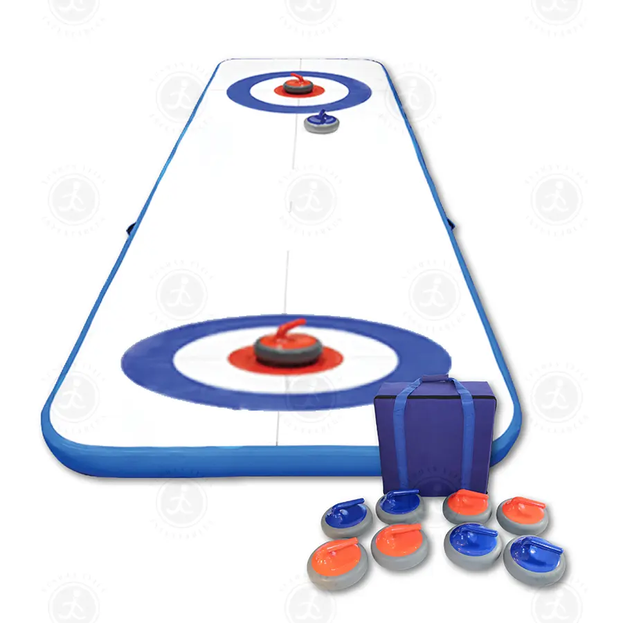 Custom High Quality Portable Ice Skating Curling Game Rink