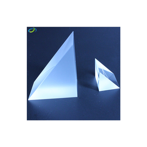 Optical Glass Triangular Prism <strong>Equilateral</strong> Dispersing Right Angle Optics Application Quartz K9 BK7 Factory Price - Product Image 1