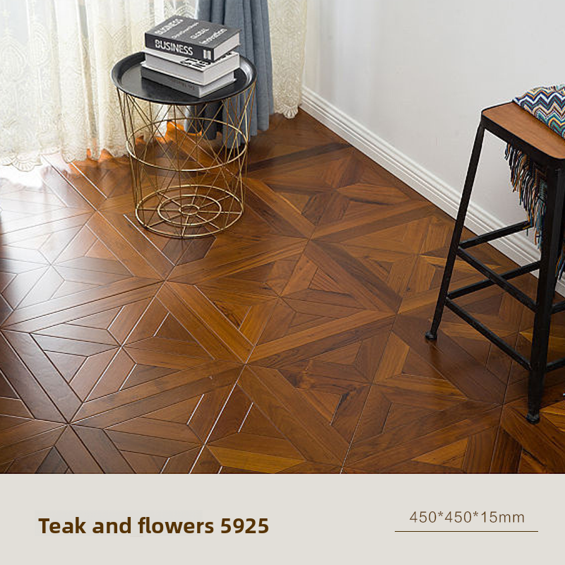Teak wood mosaic 5925; 1㎡