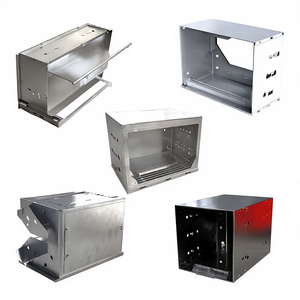 กล่องควบคุมอุตสาหกรรมแบบกำหนดเอง ตัวเครื่องคอมพิวเตอร์ทำจากอลูมิเนียมอัลลอยด์ กล่องหุ้มอุปกรณ์อิเล็กทรอนิกส์พร้อมฮีทซิงค์ - Product Image 4