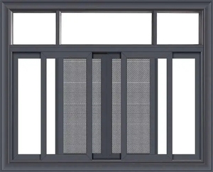 Upvc sürgülü pencere perde yatay banyo alüminyum sertleştirilmiş cam elyaf salıncak alüminyum alaşım 80 ahşap sandık fiberglas