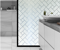 06 PF-Decorative Frosted-Skew Lattice