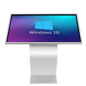 Zemin ayakta Self servis Kiosk LCD Panel dijital bilgi ekranı 32/43 inç hepsi bir dokunmatik ekran Internet reklam - Product Image 2
