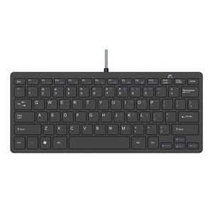 Buen precio 78 teclas de tijeras teclado con cable para computadora tableta