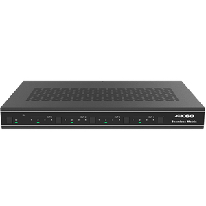 18Gbps 4x4 <strong>hdmi</strong> <strong>matrix</strong> Switch 4k Poe <strong>hdmi</strong> Video Wall Controller Multiviewer Seamless Switch <strong>matrix</strong> for Home Theatre System - Product Image 3