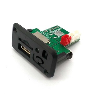 Mini 5V MP3 ถอดรหัส 3W * 2 ถอดรหัสโมดูล MP3 WAV U disk TF Card USB เครื่องขยายเสียงลําโพงเสียงพร้อมรีโมทคอนโทรลลวด - Product Image 3