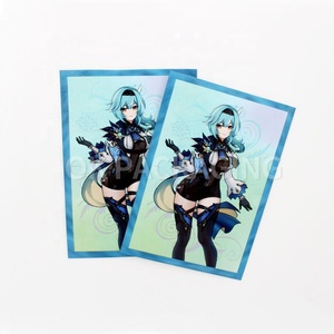 中国工厂塑料袋定制印刷贸易透明塑料名片套 - Product Image 1