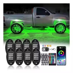 カーシャーシライト車装飾ライト夜の運転の雰囲気を改善するRGB 1600万色