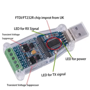 FTDI Chip Computer Multifunktion ales USB zu RS485 RS422 Serial Port Conversion Modul für Programmierer Emulatoren Debugger