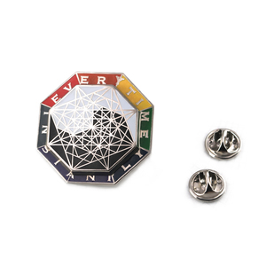 Bán Chạy Cuộn Dây Kéo Ve Áo Tráng Men Theo Yêu Cầu Kéo Sợi Cuộn Dây Ghim Tráng Men Cứng Đồng Xu Huy Hiệu - Product Image 2