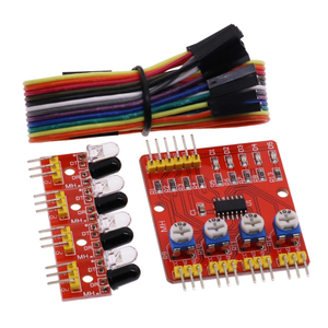 Vierwege-Infrarot-Verfolgung 4-Kanal-IR-Tracking-Modul Übertragungsleitungs-Hindernis vermeidung für Arduino Smart Car Robot DIY Kit